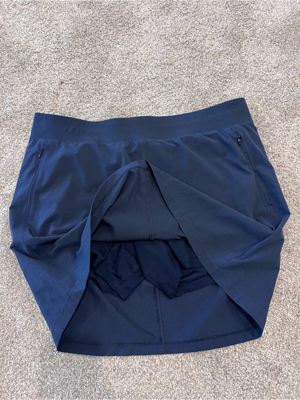 Kuhl Freeflex Skort Women Sz Medium Athletic Night Sky Blue Lightweight 6307 $85 - Picture 7 of 16